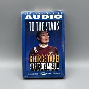 Simon And Schuster Audio Cassettes To The Stars George Takei Autobiography New
